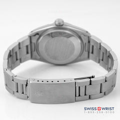 Rolex Date 34mm | 1500-SS-GRN-STRE-2CT-OYS