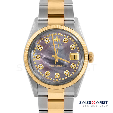 Rolex Date 34mm | 1500-TT-BMOP-STRD-FLT-OYS