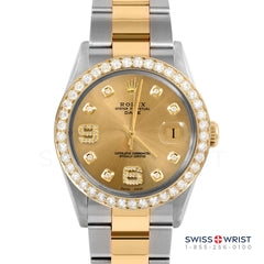Rolex Date 34mm | 1500-TT-CHM-8DA69-2CT-OYS