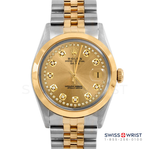 Rolex Date 34mm | 1500-TT-CHM-STRD-SMT-JBL