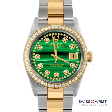 Rolex Date 34mm | 1500-TT-MLC-STRD-BDS-OYS