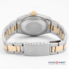 Rolex Date 34mm | 1500-TT-SLV-RBY-AM-SMT-OYS