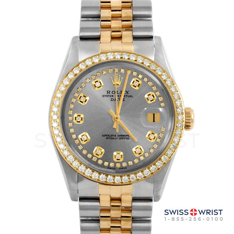 Rolex Date 34mm | 1500-TT-SLT-STRD-BDS-JBL