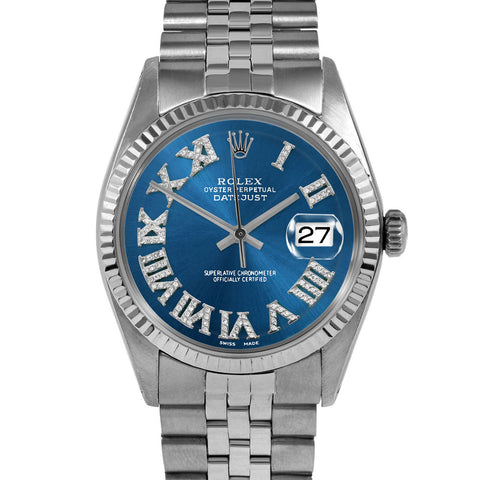 Rolex Datejust 36mm | 1601-SS-BLU-FDR-FLT-JBL