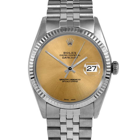 Rolex Datejust 36mm | 1601-SS-CHM-NOHM-FLT-JBL