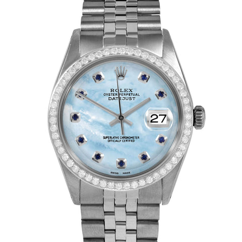 Rolex Datejust 36mm | 1601-SS-LBMOP-SPH-AM-BDS-JBL