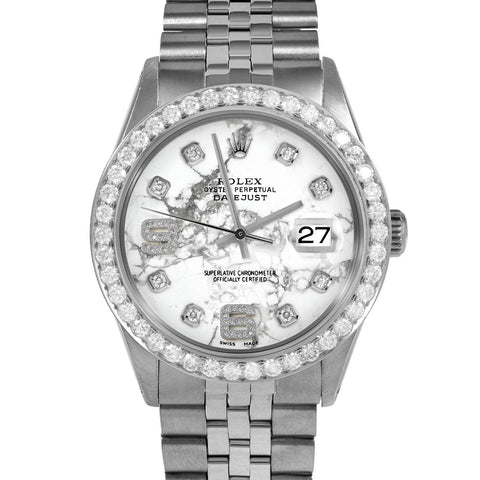 Rolex Datejust 36mm | 1601-SS-MRB-8DA69-25CT-JBL