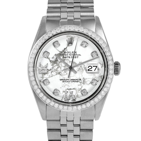 Rolex Datejust 36mm | 1601-SS-MRB-8DR69-BDS-JBL