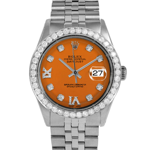 Rolex Datejust 36mm | 1601-SS-ORN-8DR69-25CT-JBL