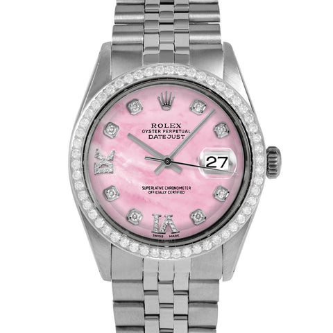 Rolex Datejust 36mm | 1601-SS-PMOP-8DR69-BDS-JBL