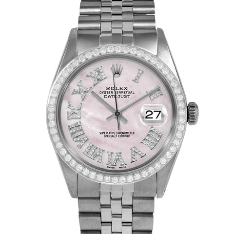 Rolex Datejust 36mm | 1601-SS-PMOP-FDR-BDS-JBL