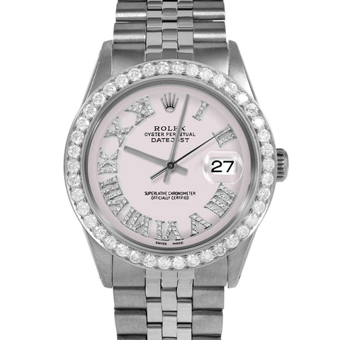 Rolex Datejust 36mm | 1601-SS-PNK-FDR-25CT-JBL