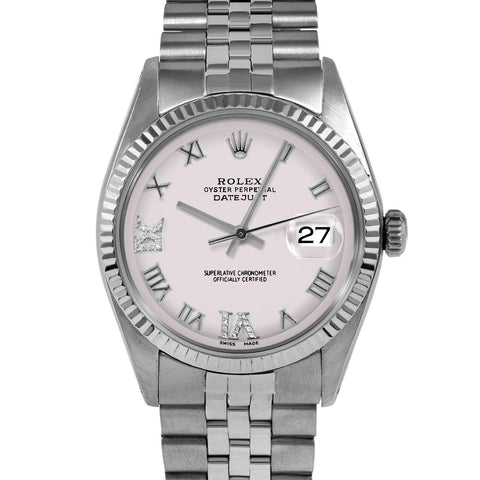 Rolex Datejust 36mm | 1601-SS-PNK-RDR69-FLT-JBL