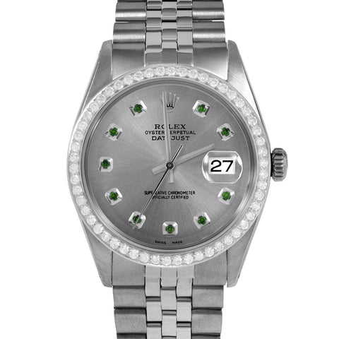 Rolex Datejust 36mm | 1601-SS-SLT-EMD-AM-BDS-JBL