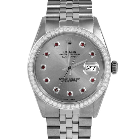 Rolex Datejust 36mm | 1601-SS-SLT-RBY-AM-BDS-JBL