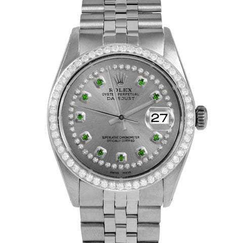 Rolex Datejust 36mm | 1601-SS-SLT-STRE-BDS-JBL