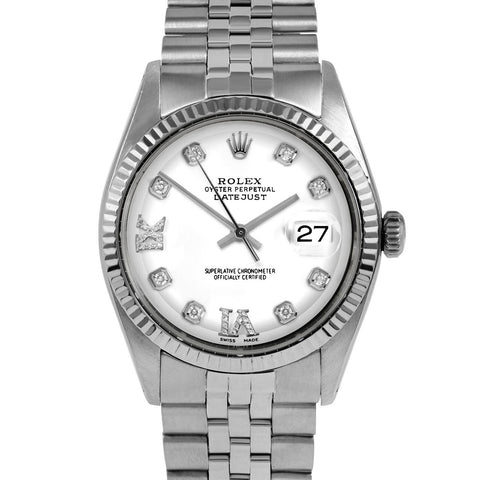 Rolex Datejust 36mm | 1601-SS-WHT-8DR69-FLT-JBL