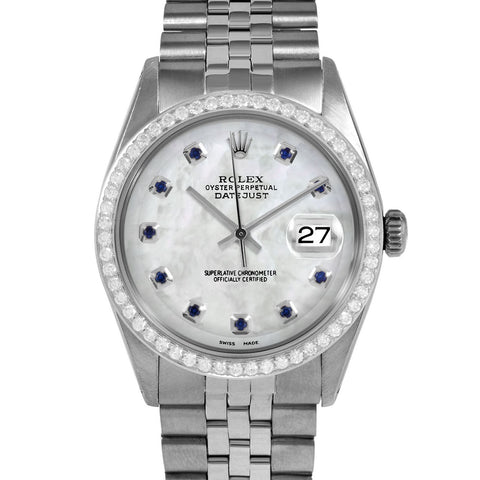 Rolex Datejust 36mm | 1601-SS-WMOP-SPH-AM-BDS-JBL