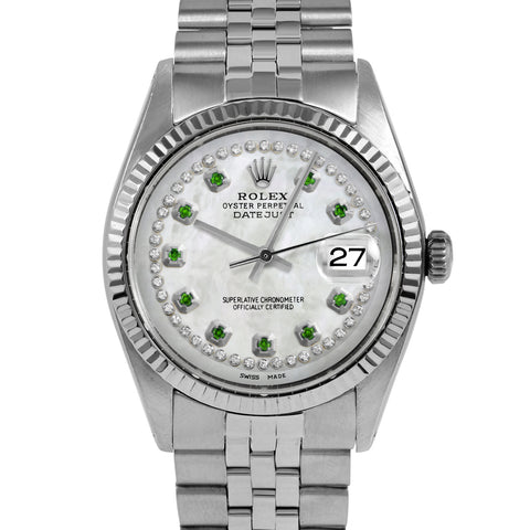 Rolex Datejust 36mm | 1601-SS-WMOP-STRE-FLT-JBL