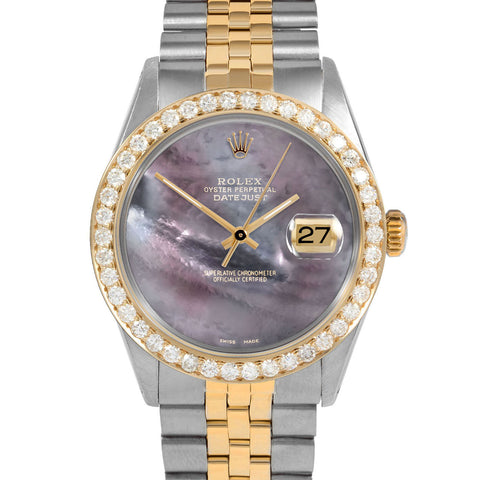 Rolex Datejust 36mm | 1601-TT-BMOP-NOHM-25CT-JBL