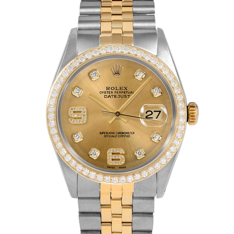 Rolex Datejust 36mm | 1601-TT-CHM-8DA69-BDS-JBL