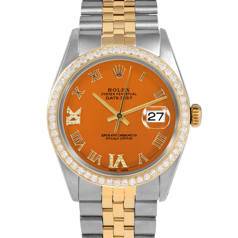 Rolex Datejust 36mm | 1601-TT-ORN-RDR69-BDS-JBL