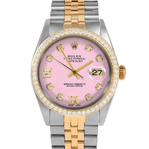 Rolex Datejust 36mm | 1601-TT-PNK-8DR69-BDS-JBL