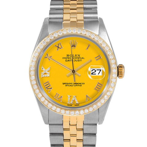 Rolex Datejust 36mm | 1601-TT-YLW-RDR69-BDS-JBL