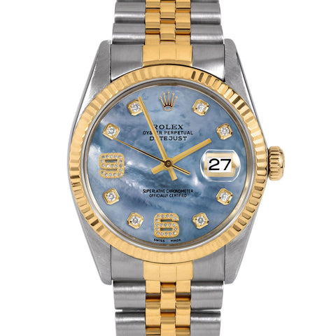 Rolex Datejust 36mm | 16013-BLMOP-8DA69-FLT-JBL