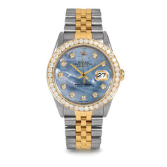 Rolex Datejust 36mm | 16013-BLMOP-DIA-AM-25CT-JBL