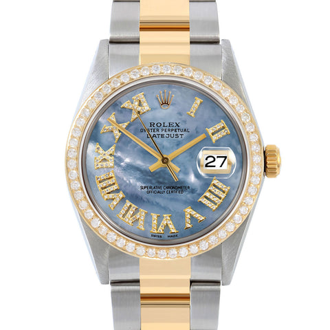 Rolex Datejust 36mm | 16013-BLMOP-FDR-BDS-OYS
