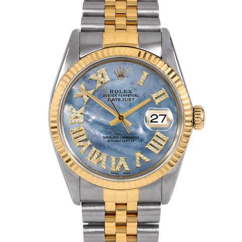 Rolex Datejust 36mm | 16013-BLMOP-FDR-FLT-JBL