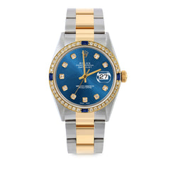 Rolex Datejust 36mm | 16013-BLU-DIA-AM-4SPH-OYS