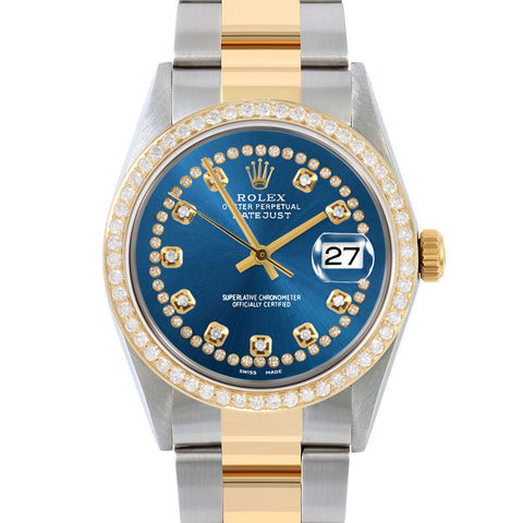 Rolex Datejust 36mm | 16013-BLU-STRD-BDS-OYS