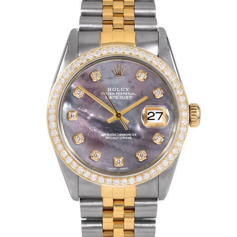 Rolex Datejust 36mm | 16013-BMOP-DIA-AM-BDS-JBL