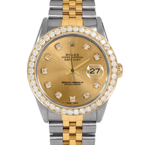 Rolex Datejust 36mm | 16013-CHM-DIA-AM-25CT-JBL