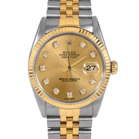 Rolex Datejust 36mm | 16013-CHM-DIA-AM-FLT-JBL