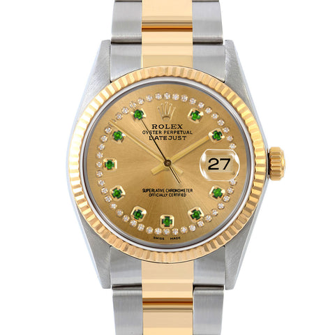 Rolex Datejust 36mm | 16013-CHM-STRE-FLT-OYS