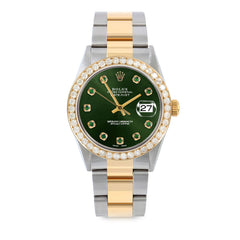 Rolex Datejust 36mm | 16013-GRN-EMD-AM-25CT-OYS