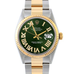 Rolex Datejust 36mm | 16013-GRN-FDR-FLT-OYS