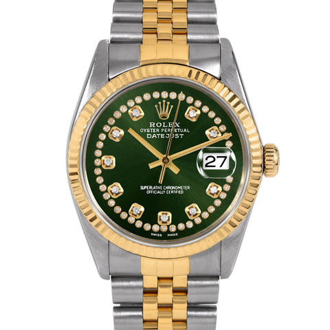 Rolex Datejust 36mm | 16013-GRN-STRD-FLT-JBL