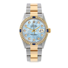 Rolex Datejust 36mm | 16013-LBMOP-DIA-AM-4SPH-OYS