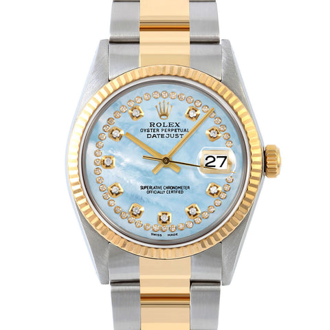 Rolex Datejust 36mm | 16013-LBMOP-STRD-FLT-OYS