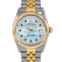 Rolex Datejust 36mm | 16013-LBMOP-STRS-FLT-JBL