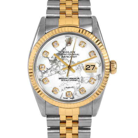 Rolex Datejust 36mm | 16013-MRB-DIA-AM-FLT-JBL