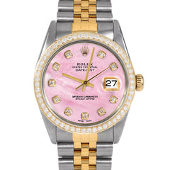 Rolex Datejust 36mm | 16013-PMOP-DIA-AM-BDS-JBL