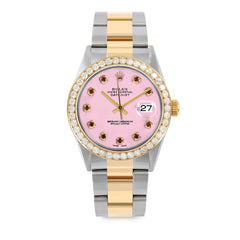 Rolex Datejust 36mm | 16013-PNK-RBY-AM-25CT-OYS