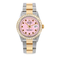 Rolex Datejust 36mm | 16013-PNK-STRR-25CT-OYS