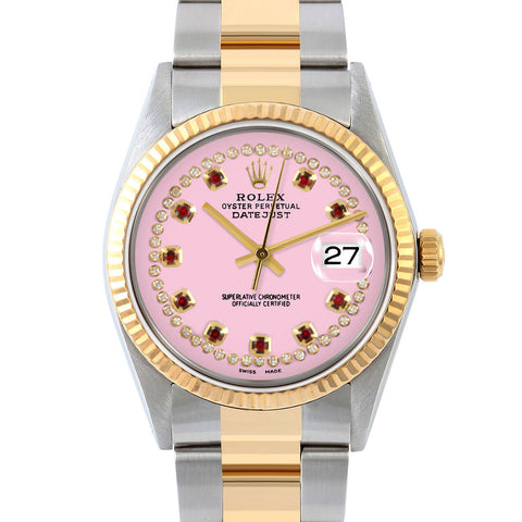 Rolex Datejust 36mm | 16013-PNK-STRR-FLT-OYS