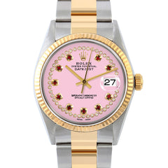Rolex Datejust 36mm | 16013-PNK-STRR-FLT-OYS